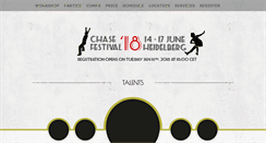 Desktop Screenshot of chasefestival.com